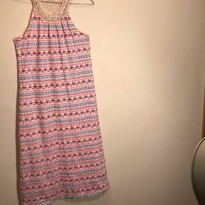 Aphorism Girls Maxi Dress with Crochet Bodice